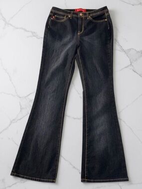 A | Line Jeans Dark Wash Boot Cut Jeans